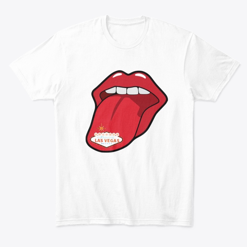  Vegas Sign Tongue T-Shirt