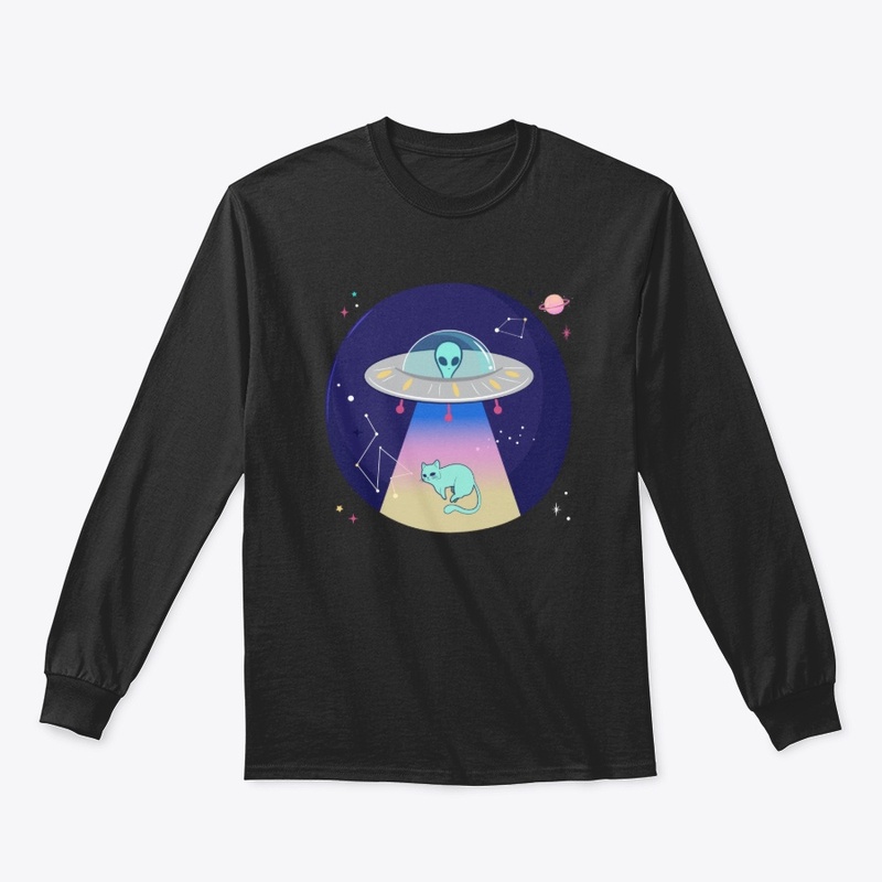 Space Cat Taken By An Alien - Sci-Fi