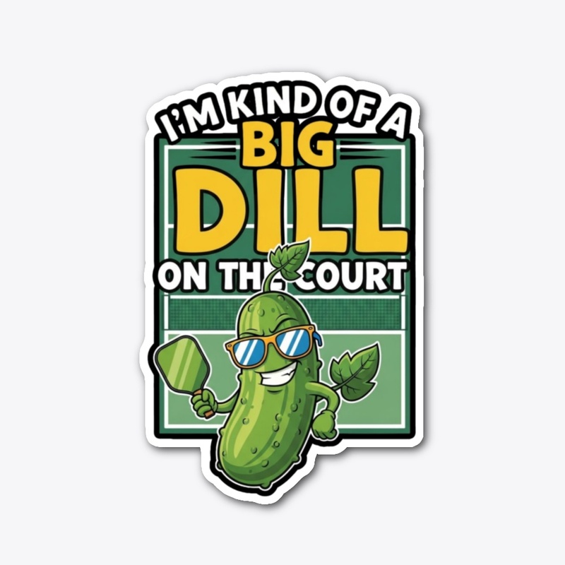 I'm kind of a big dill on the court