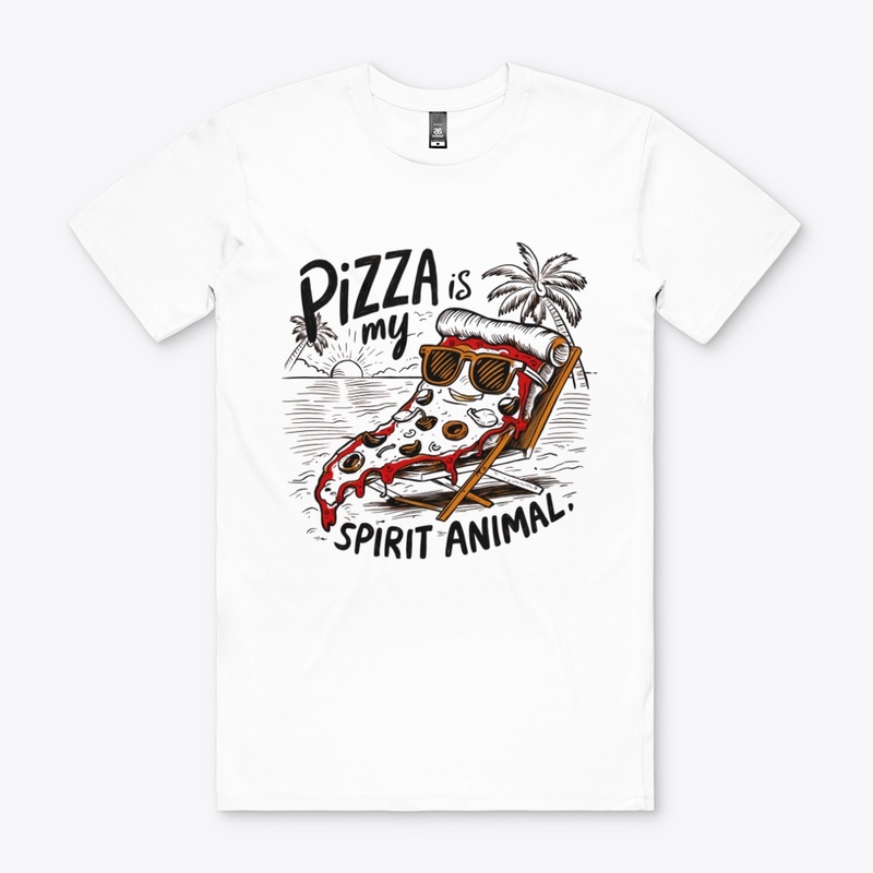 Beach Slice: Pizza Lover's Tee