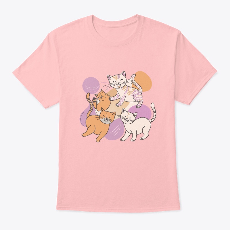Joyful t shirt for cat lover.