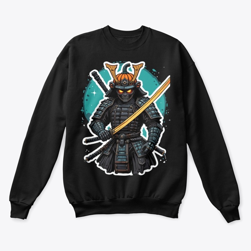 Samurai Pumpkin Warrior Tee