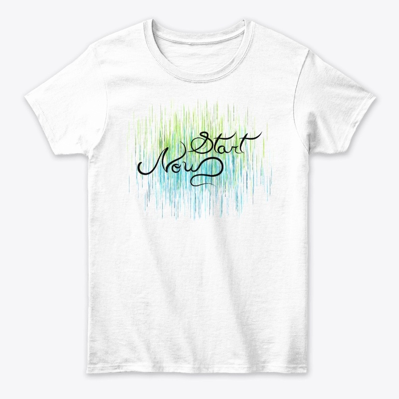 Art Lettering: "Start Now"