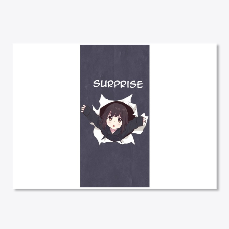  Menhera-chan anime  cute surprise 