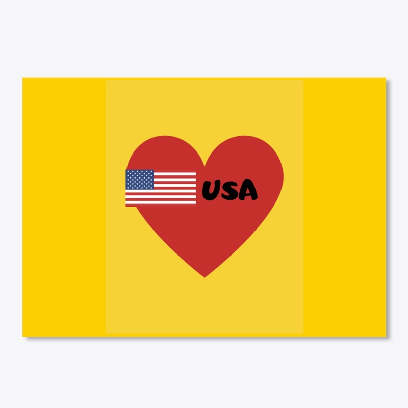 Yellow Patriotic Phone Case and Tee !