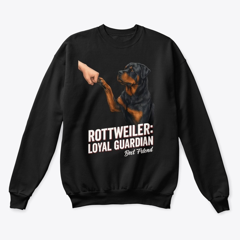 Rottweiler Best Friend Fist Bump T-Shirt