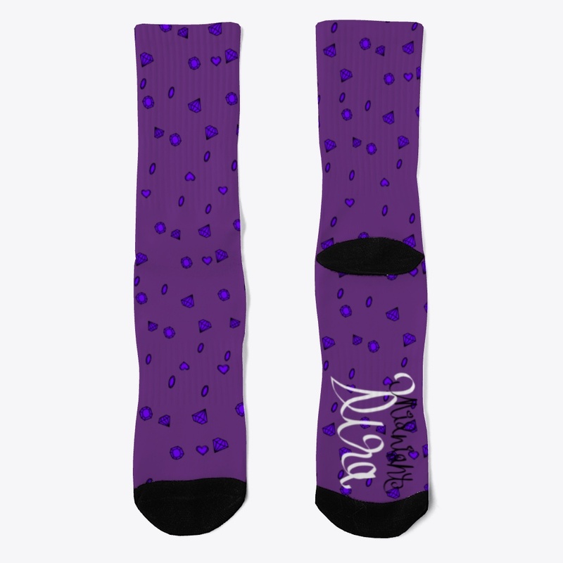 Gem Socks Purple