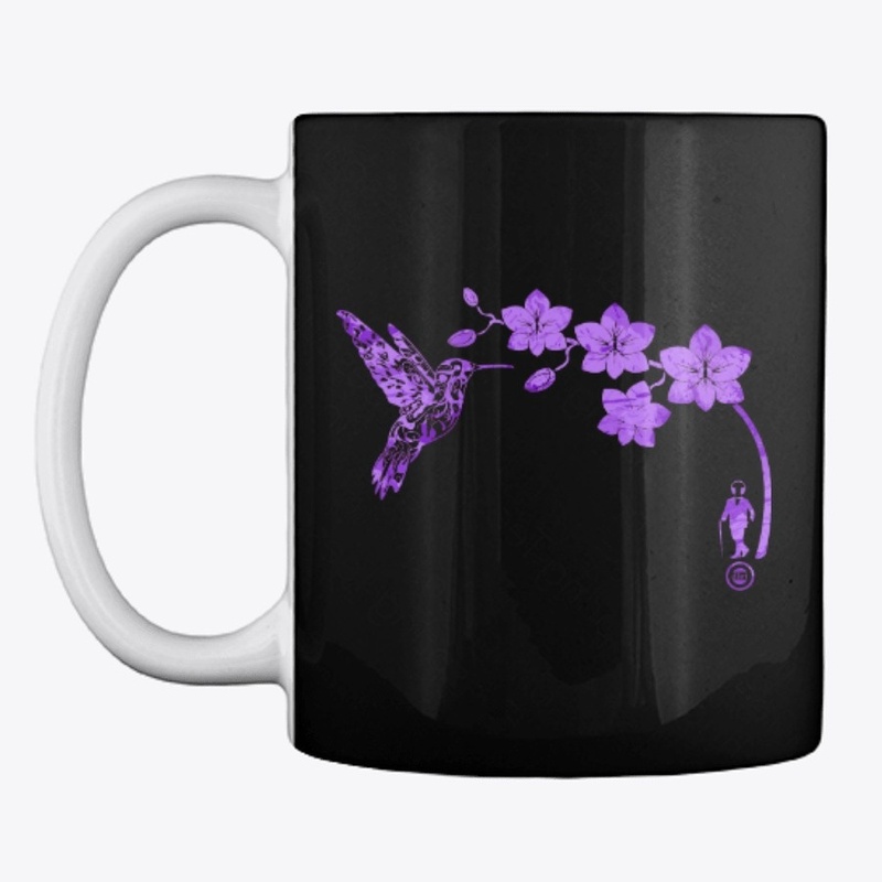 Orchid Humming Bird Purple 