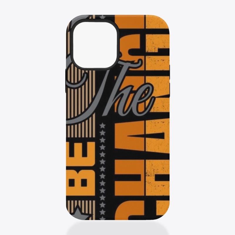 Be the change graphic print
