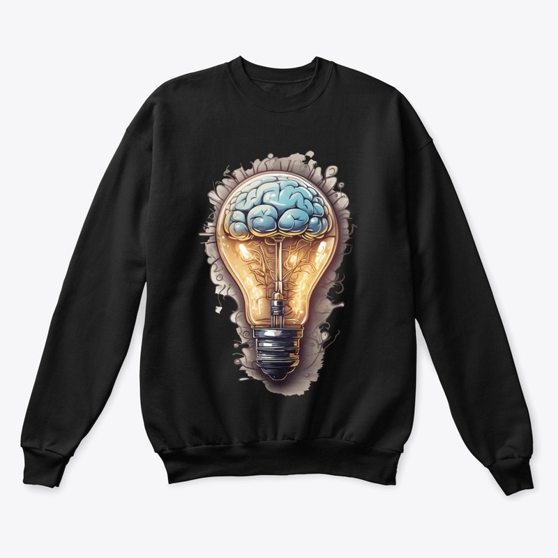 Bulb Brain Print Products