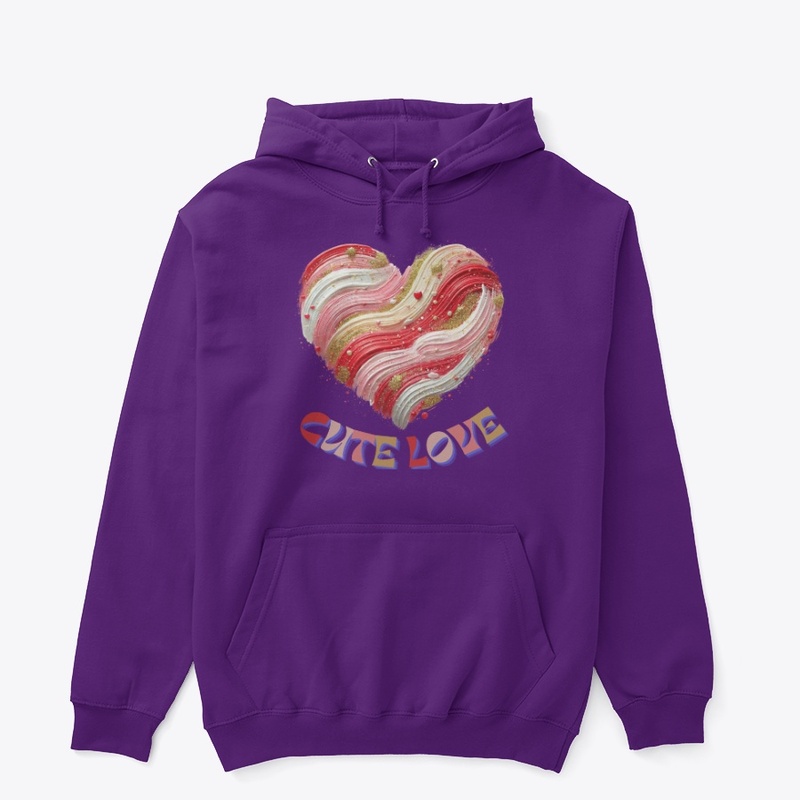 Abstract Heart Swirl Love