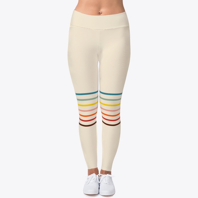 Yoshikage Abstract Retro Stripes