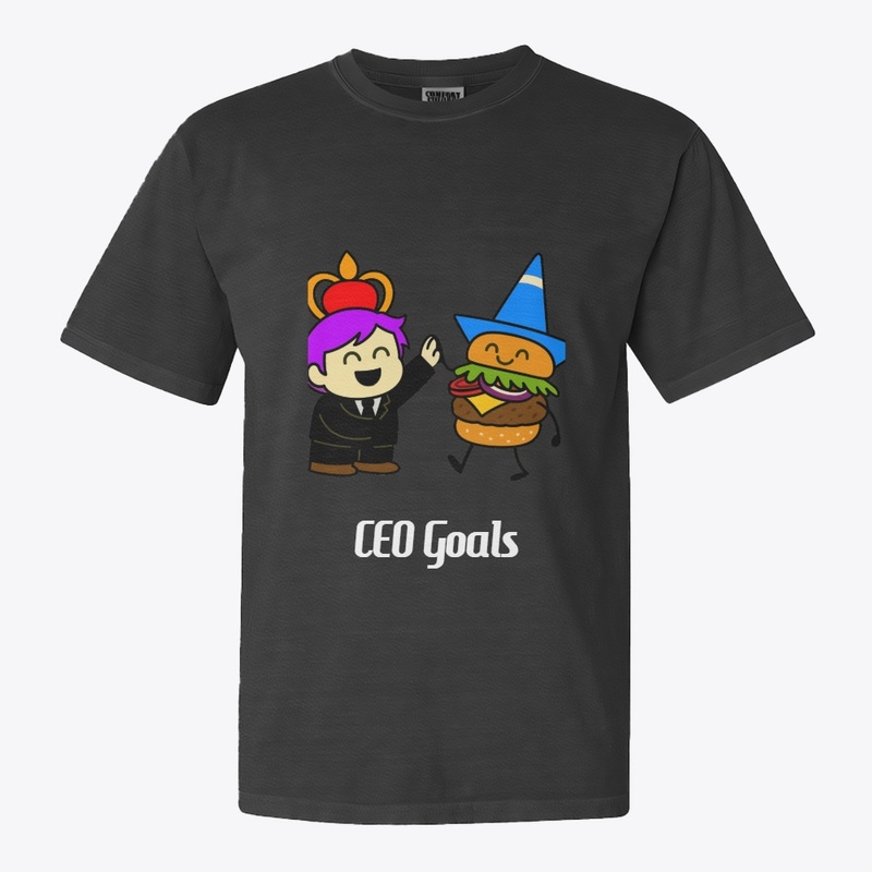 'CEO Goals' merch