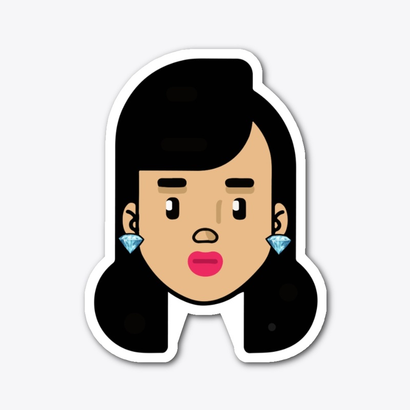 Gee Gee Die Cut Sticker