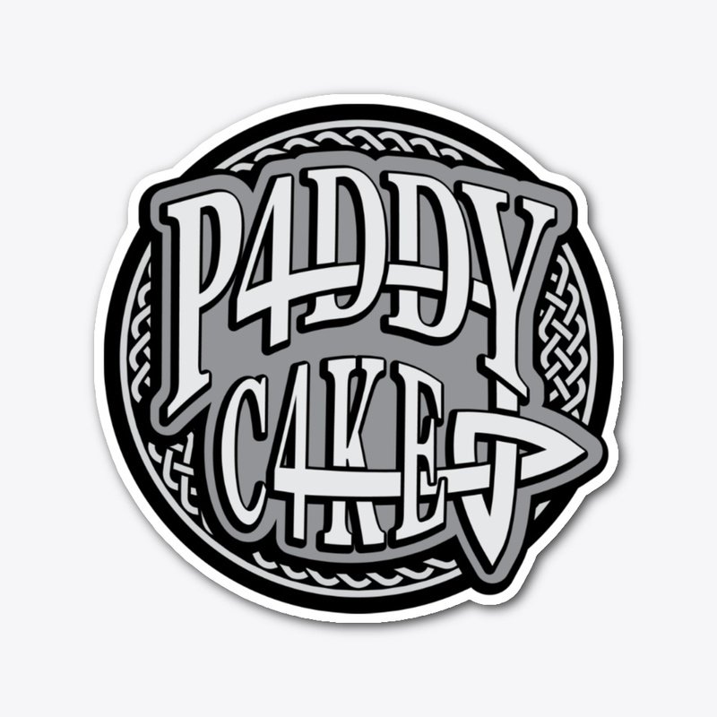 P4ddyC4ke B&W Logo