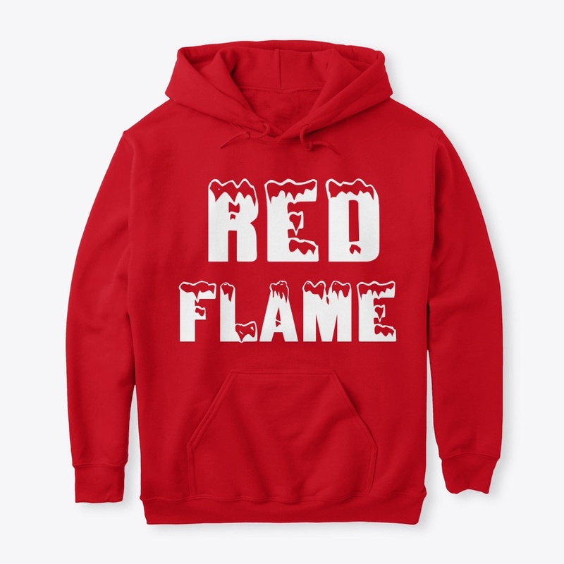 RED FLAME HOODIE