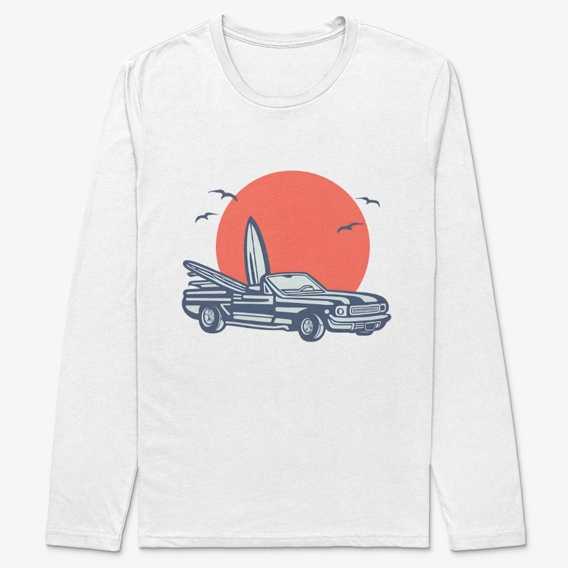 Retro Summer Beach Vibes T-Shirt