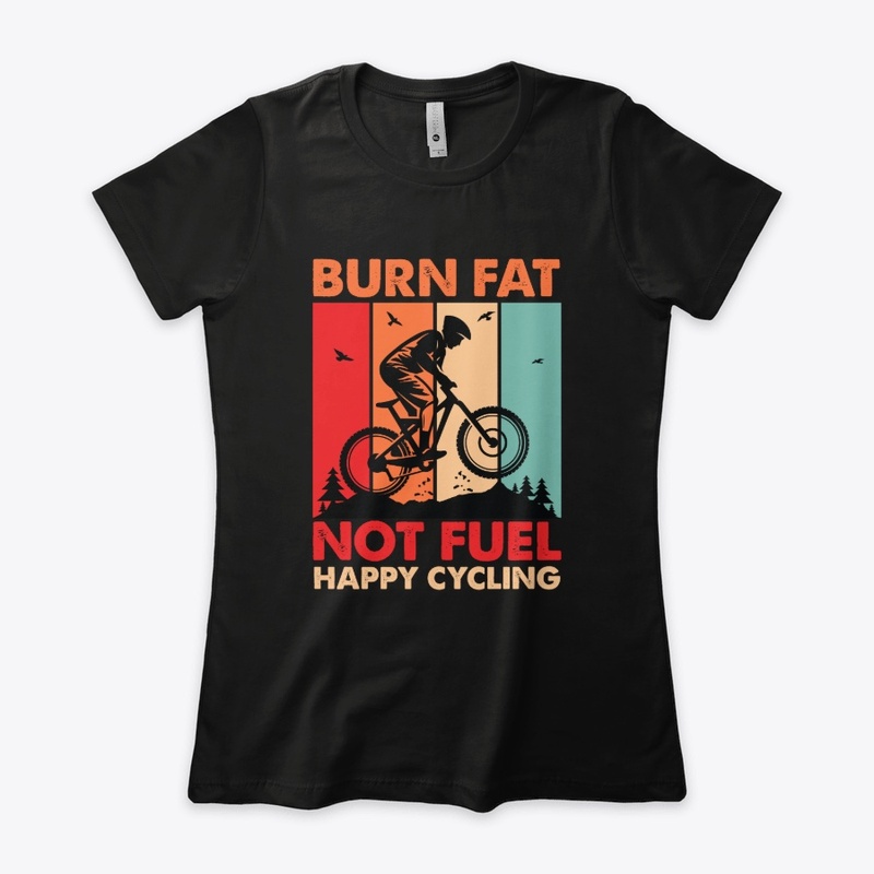 burn fat not fuel happy cycling