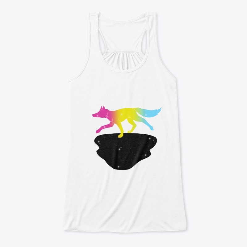 Pan running starry fox