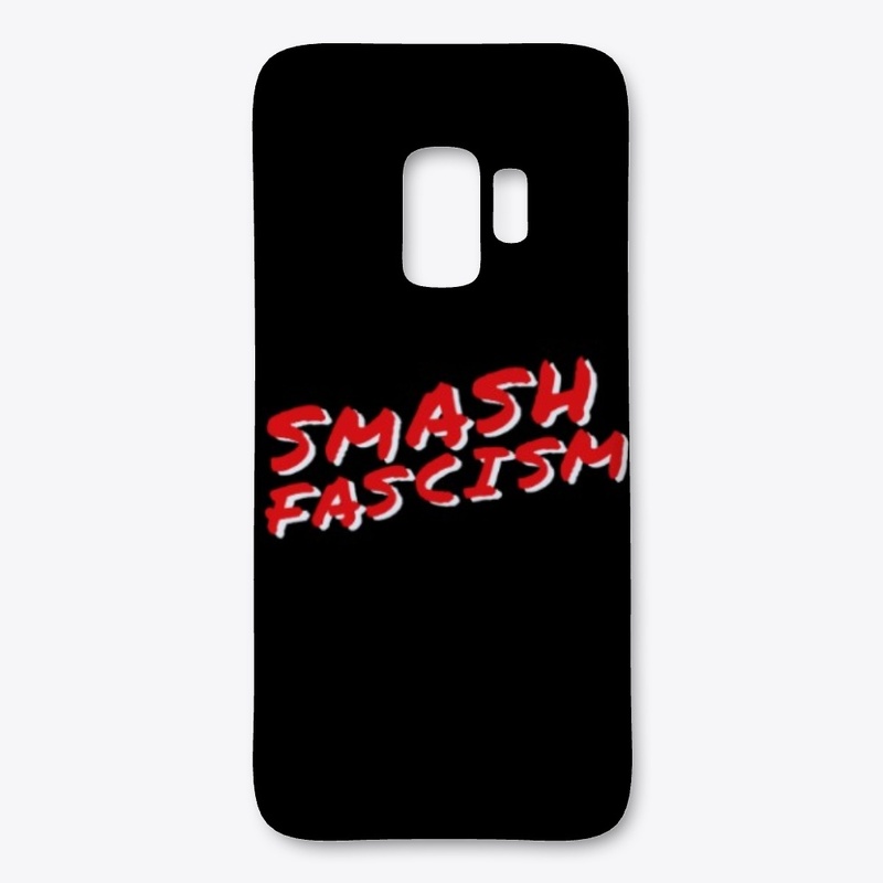 Smash Fascism Phone Case, Red