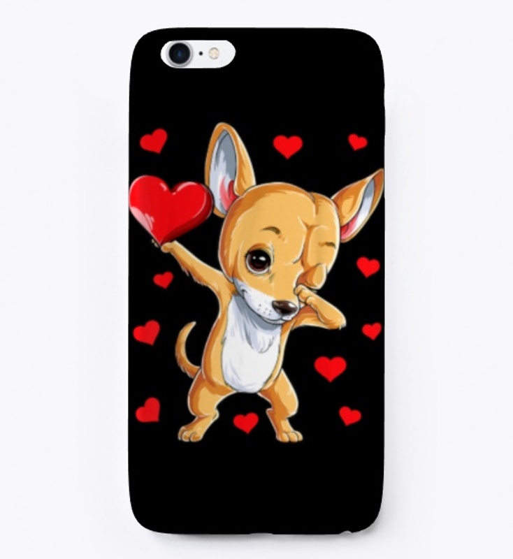 Dabbing Chihuahua Valentines Day