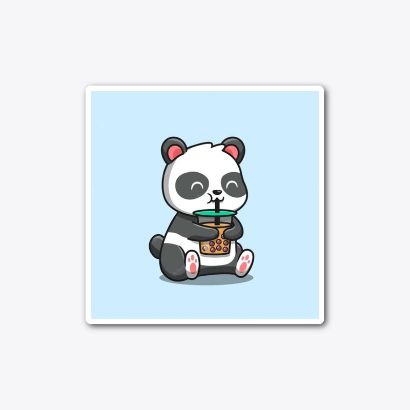 Foody lover panda