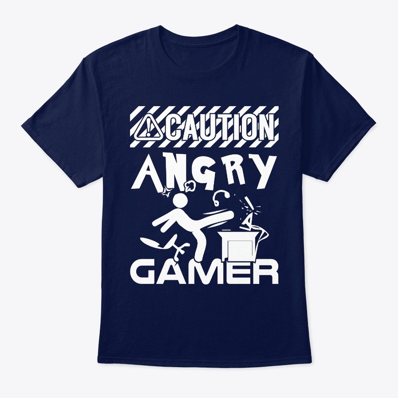 Angry gamer creative design for gamer
