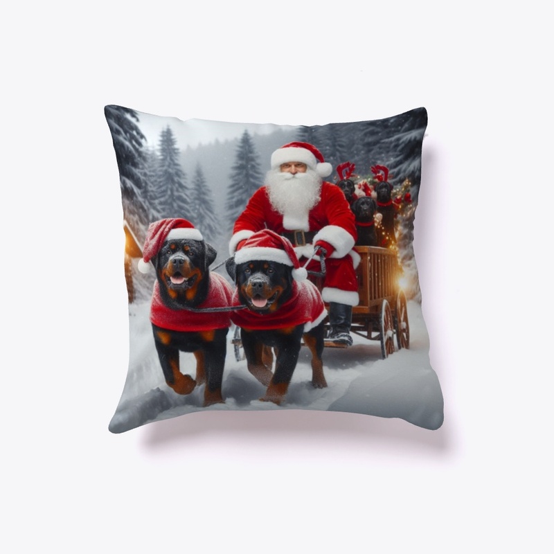Rottweilers and Santa