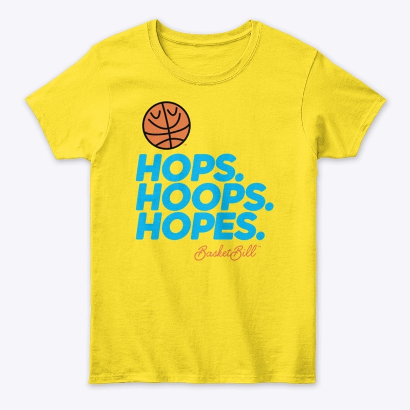 BasketBill™ Hops. Hoops. Hopes.