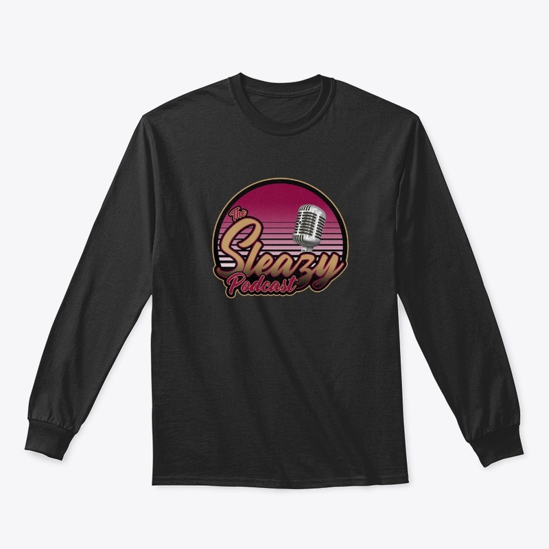 Sleazy Podcast Wine and Gold Theme