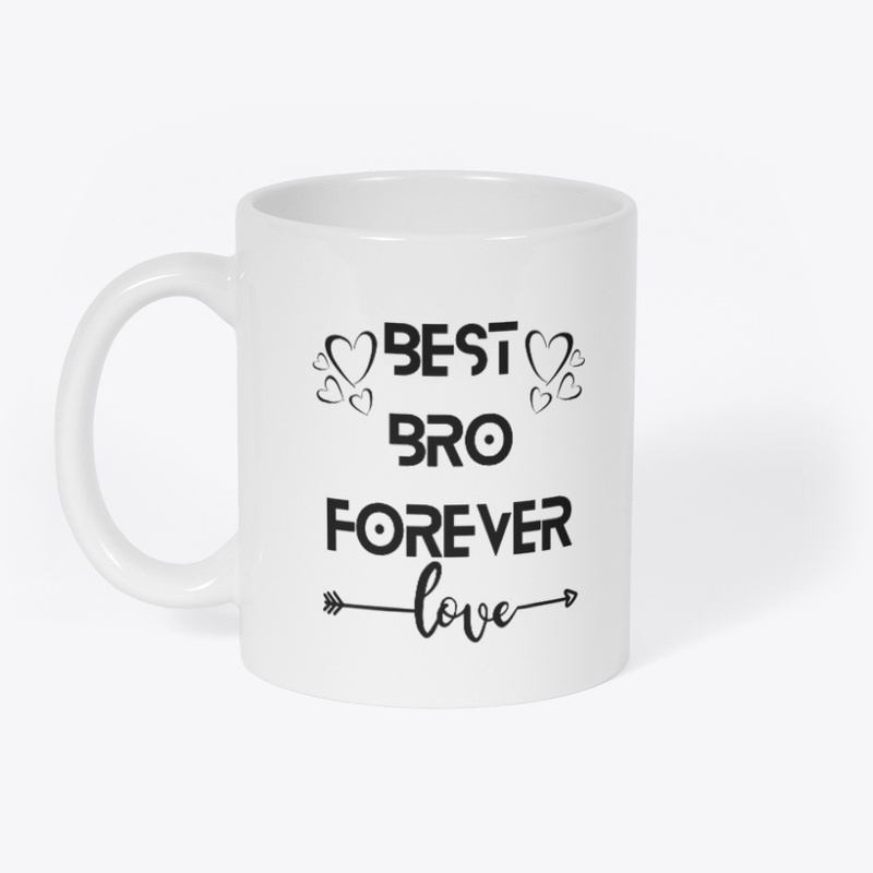 Cute "Best Brother Forever" Coffee Mug