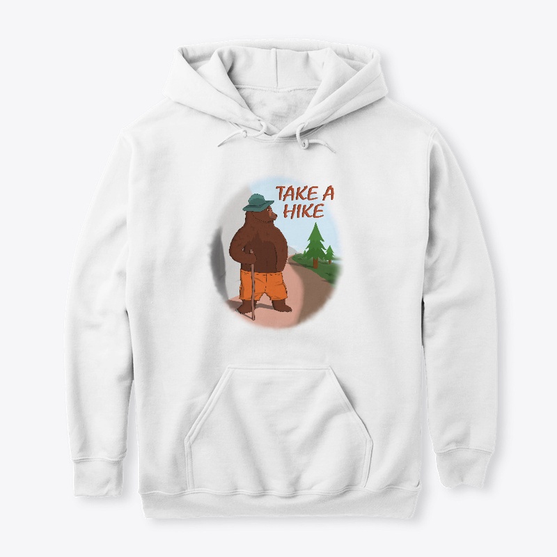Bear hiking