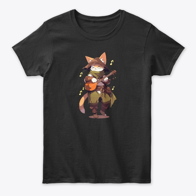 Fantasy Cat Bard