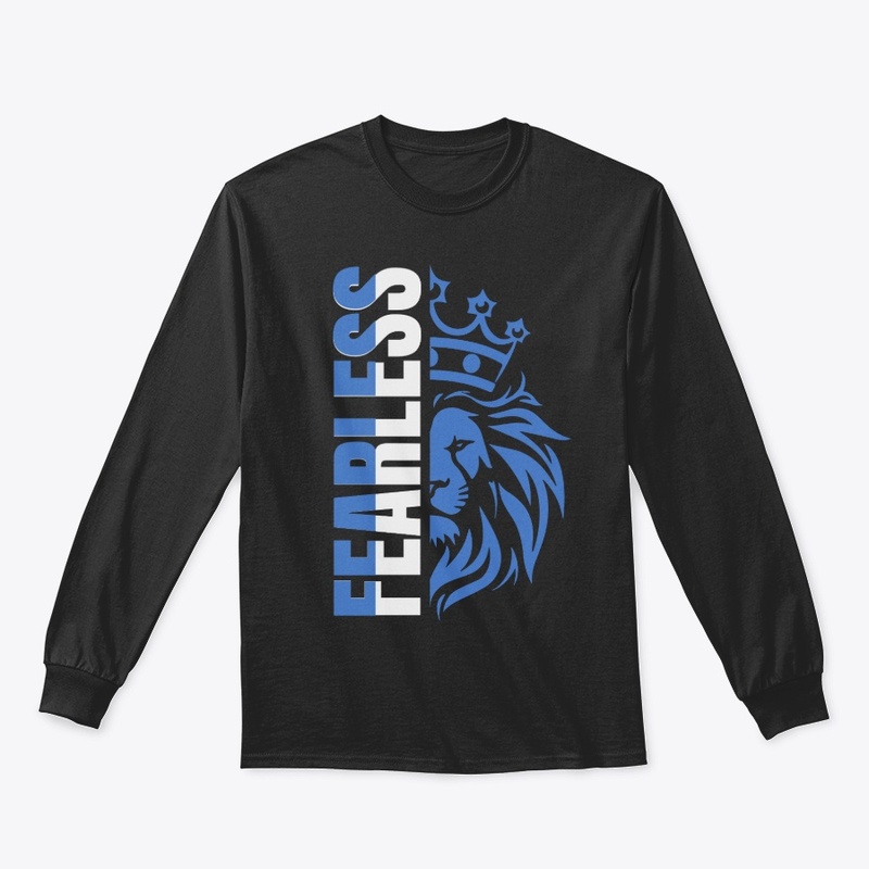 Fearless Lion (Blue)