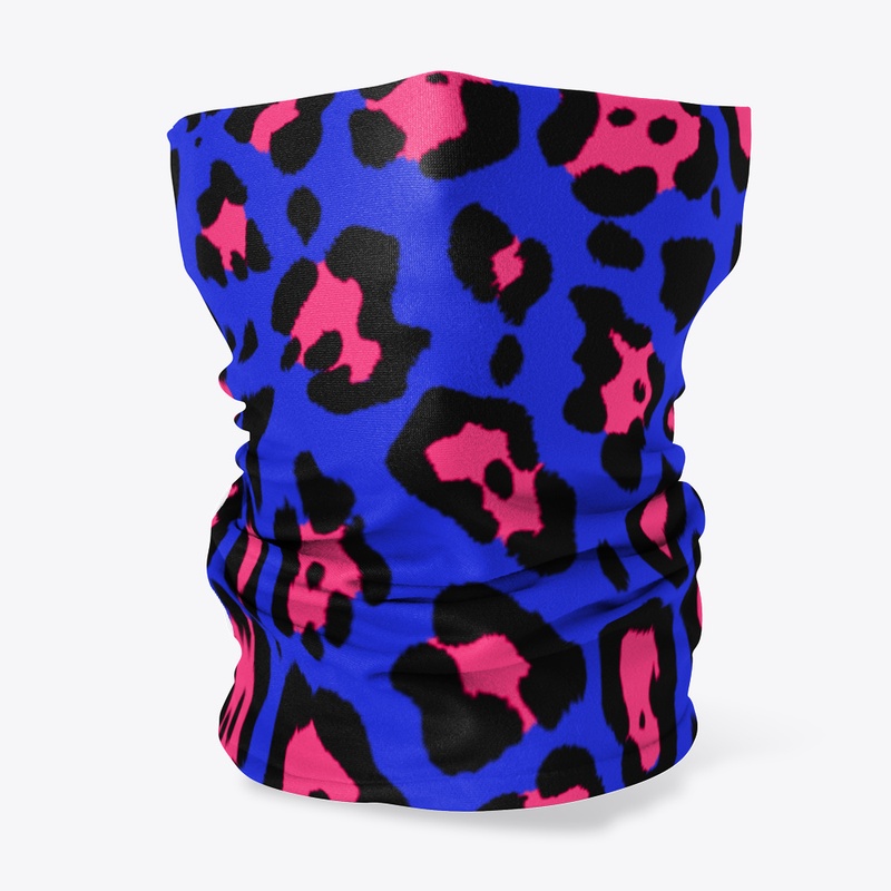 Royal Blue Leopard