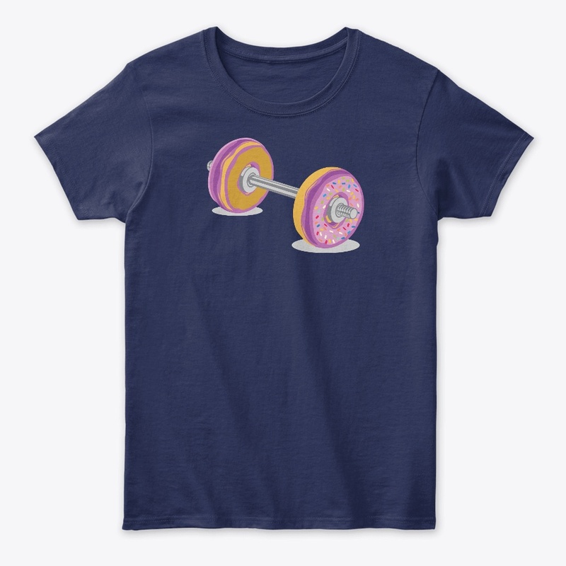 Donut Barbell Creative Art Design