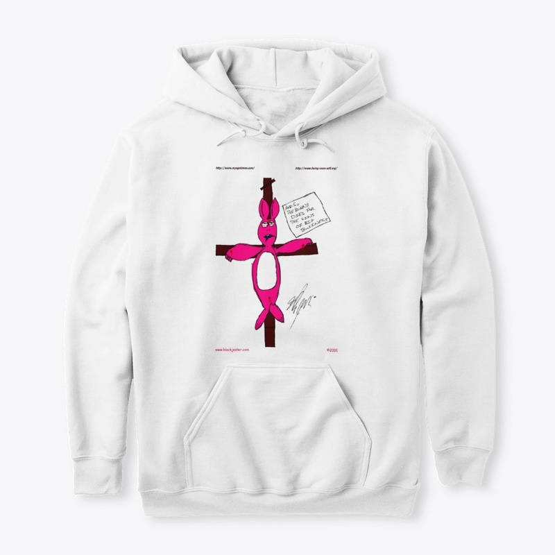 Bunny On Cross Classic