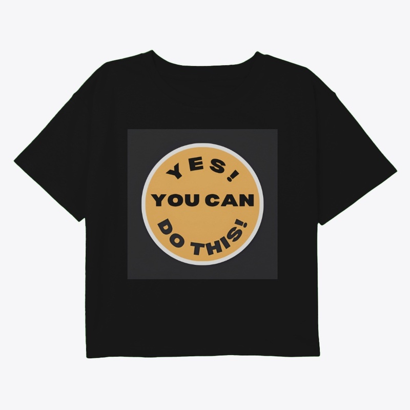 Graphic Printed Motivational T-Shirt