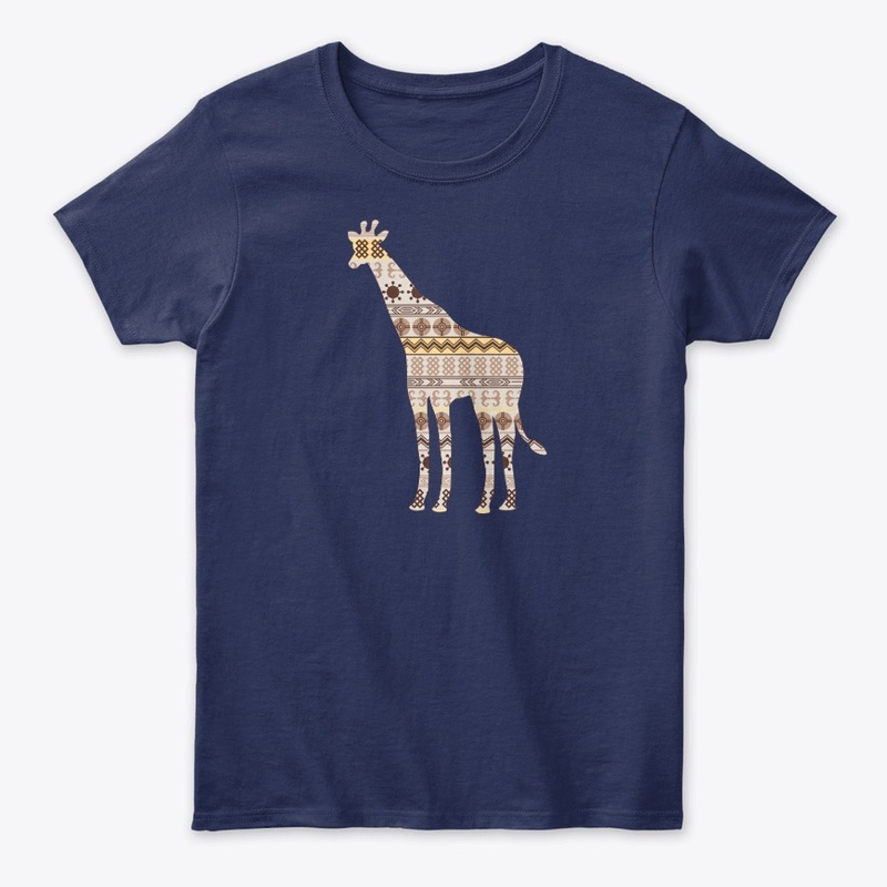 Giraffe Ornament Creative Art Design