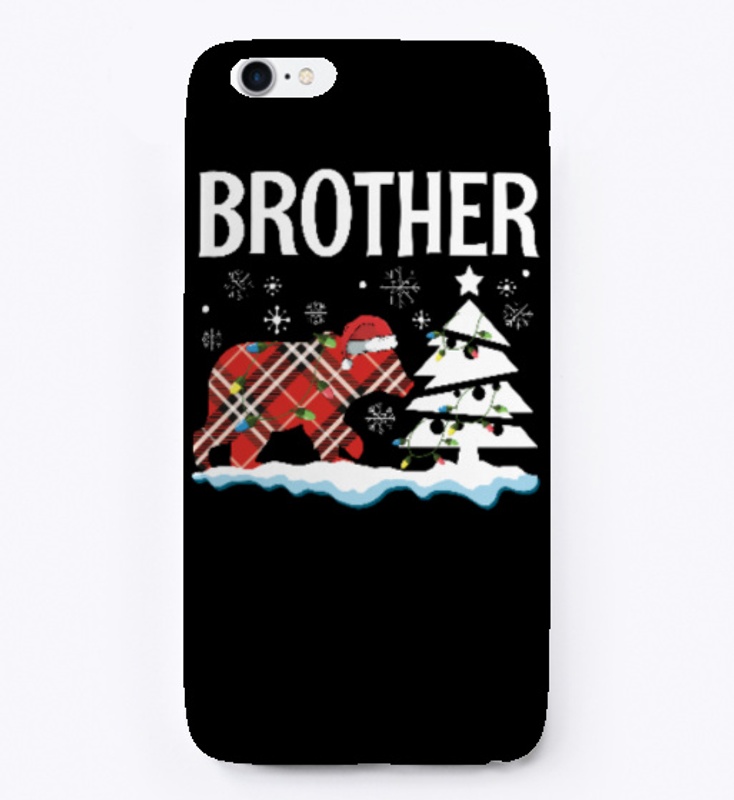 Bear Tree Light Pajama Walk On Snow