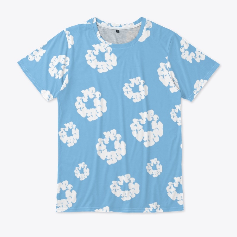 Shirt with modern flower Design