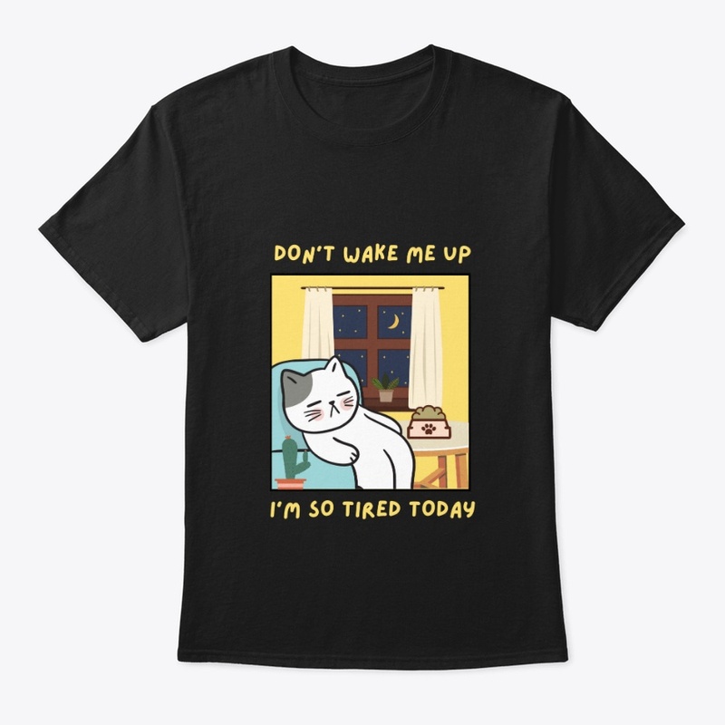 Blue Yellow Funny cartoon t-shirt