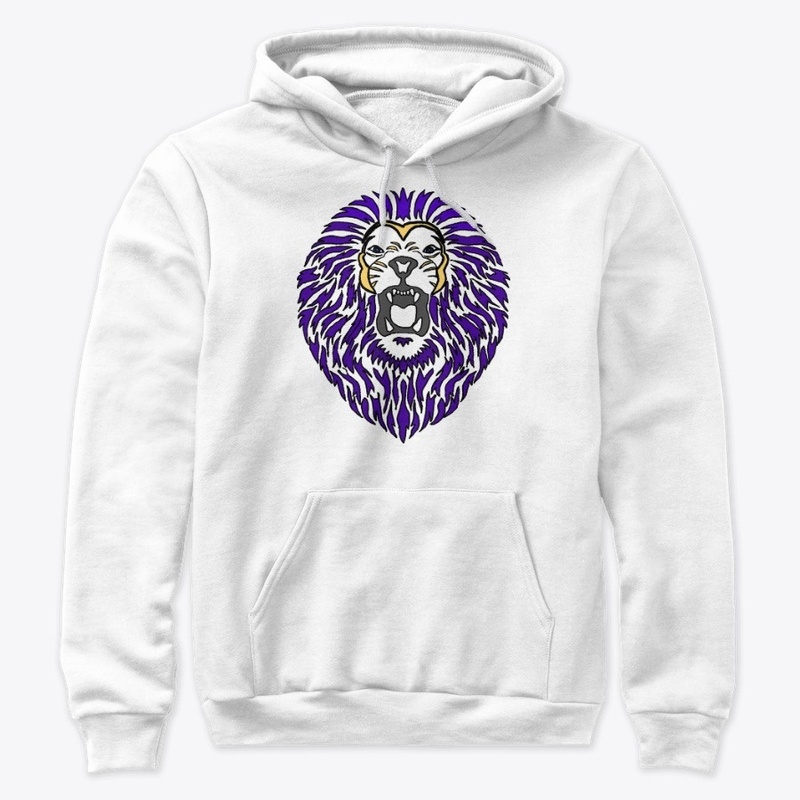 Vibrant Gold Lion t-shirt and hoodies