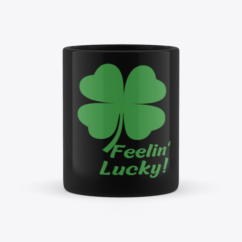 LUCKY FOUR LEAF CLOVER ST PATRICKS DAY