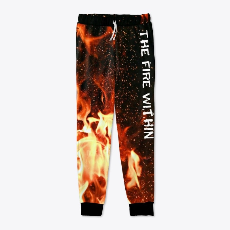 The fire