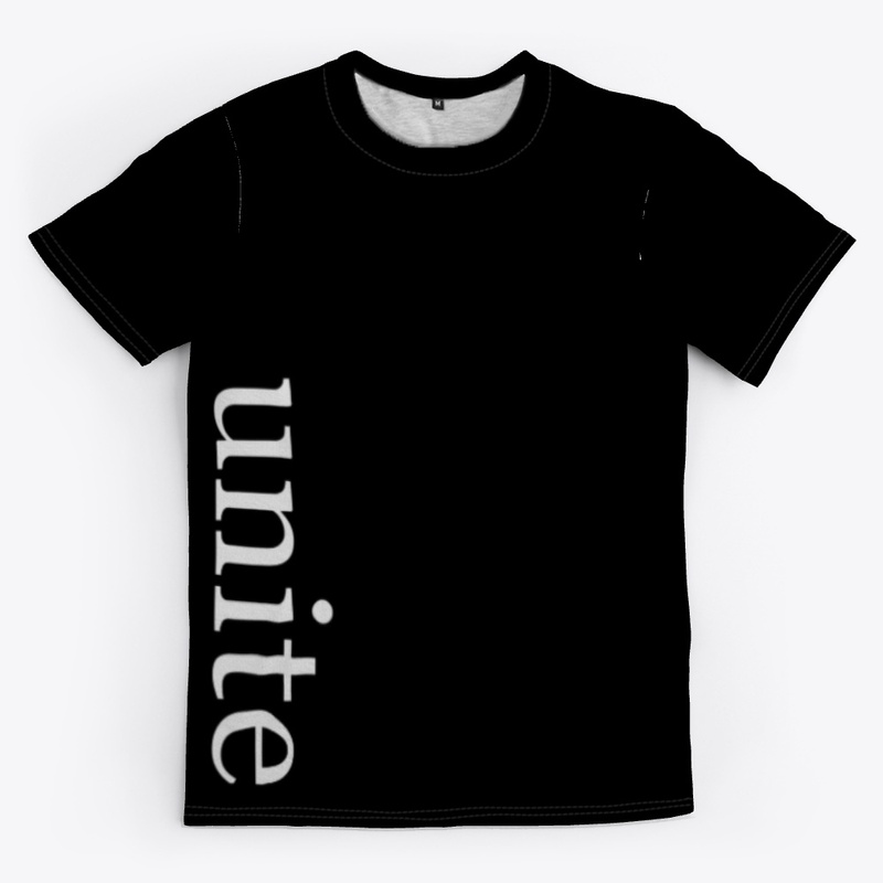 Unite in White Lettering