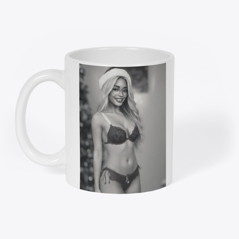 Mug Maggy Xmas  White T-Shirt Front