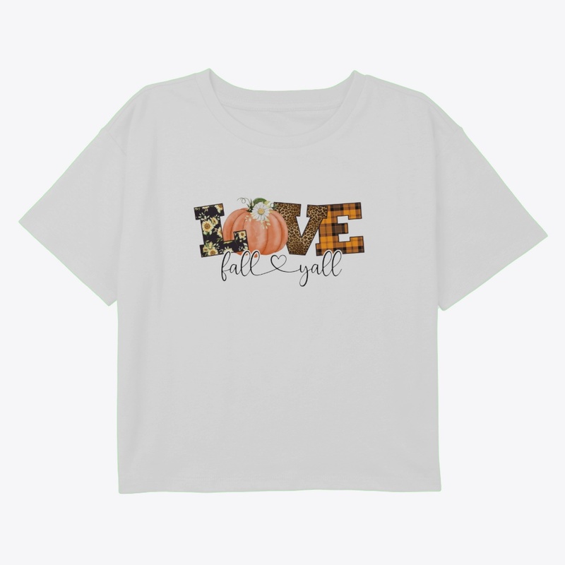 Fall Y’all Pumpkin Sunflower Tee