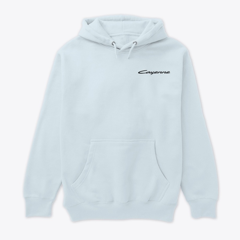 Cayenne Premium Hoodie Black Small Logo