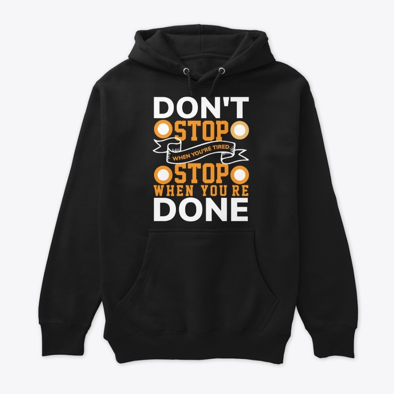work related - typography shirt & hoodie